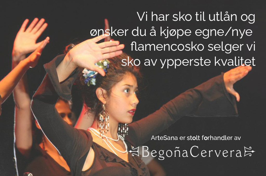 Flamencokurs for nybegynner, øvet, avansert og teknikk